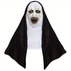 'Scary Nun Mask Meeste kostüümmask Halloweeni pühadefestivali esinemiseks' hind ja info | Karnevali kostüümid | kaup24.ee