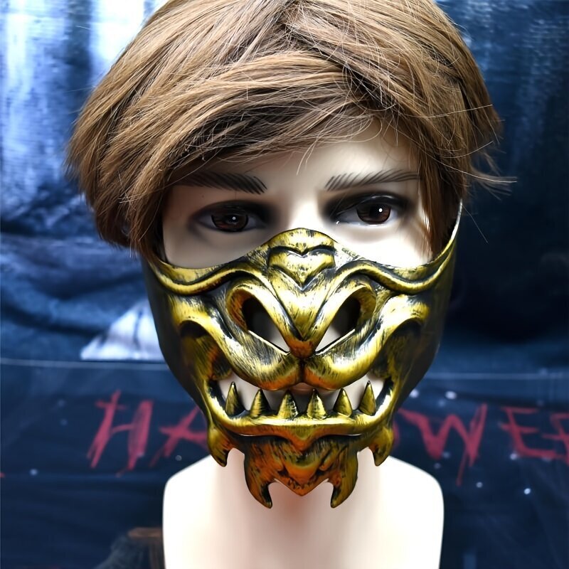 'Demon Hannya mask – lahedad vaigust maskid Halloweeni, Cosplay ja pühadepeo jaoks' цена и информация | Karnevali kostüümid | kaup24.ee