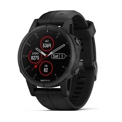 Garmin fēnix® 5S Plus Sapphire Black цена и информация | Смарт-часы (smartwatch) | kaup24.ee