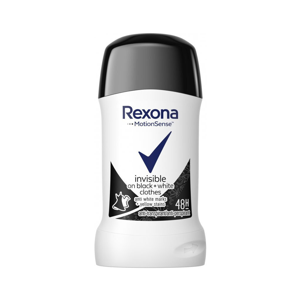 Pulkdeodorant - antiperspirant Rexona Motion Sense Black+White Invisible naistele 50 ml hind ja info | Deodorandid | kaup24.ee
