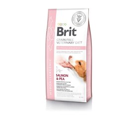 Brit GF Veterinary Diets Dog Hypoallergenic kuivtoit koertele dermatoloogilise ja seedeprobleemidega, 12 kg hind ja info | Kuivtoit koertele | kaup24.ee