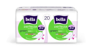 Hügieenisidemed Green Bella Perfecta, 6 x 20 tk hind ja info | Tampoonid, hügieenisidemed, menstruaalanumad | kaup24.ee