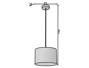 Rippvalgusti Vespillo hind ja info | Rippvalgustid | kaup24.ee