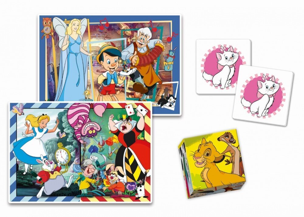 Mängukomplekt Clementoni Edukit 4in1 Disney Classic 18290 цена и информация | Arendavad mänguasjad | kaup24.ee