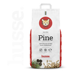 Husse Pine, 6 л | 100% натуральный и биоразлагаемый наполнитель для кошачьего туалета цена и информация | Наполнители для кошачьих туалетов | kaup24.ee