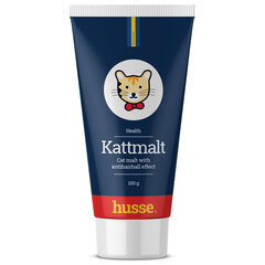 Husse Kattmalt, 100 г | Паста, способствующая естественному удалению комков шерсти цена и информация | Витамины, пищевые добавки и товары от паразитов | kaup24.ee