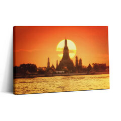 Maalimine Lõuendile Wat arun Bangkok Tai, 30x20 hind ja info | Seinapildid | kaup24.ee