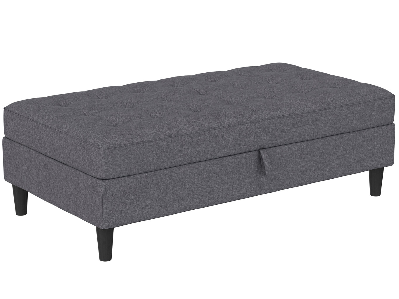 Järi Loft24 Ottoman, hall hind ja info | Kott-toolid, tumbad, järid | kaup24.ee