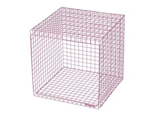 Kohvilaud Loft24 Wire Cubic, roosa hind ja info | Diivanilauad | kaup24.ee