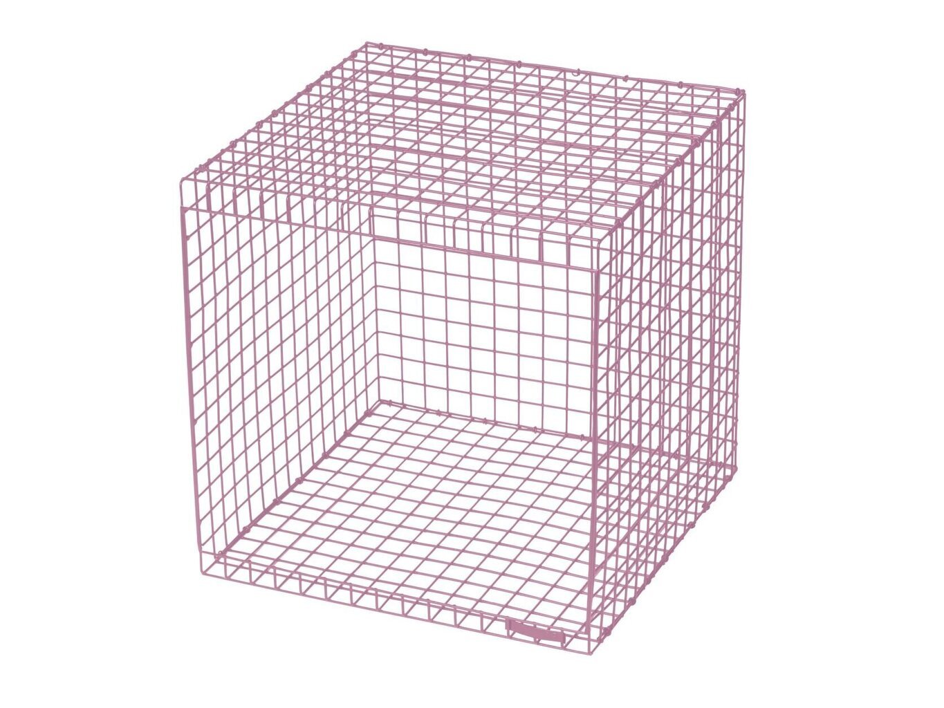 Kohvilaud Loft24 Wire Cubic, roosa hind ja info | Diivanilauad | kaup24.ee