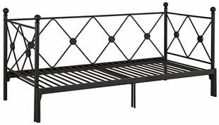 Jenny DayBed 90180CM Black 2.Sort цена и информация | Кровати | kaup24.ee