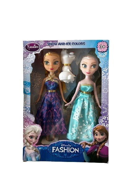 Nukud Disney Frozen Elsa ja Anna, 23 cm цена и информация | Tüdrukute mänguasjad | kaup24.ee