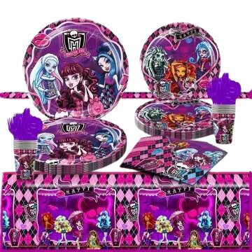 Ühekordsed paberist salvrätikud Monster High, 20 tk hind ja info | Ühekordsed nõud | kaup24.ee