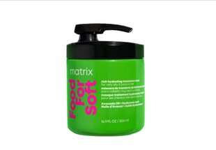 Niisutav juuksemask Matrix Food For Soft, 500 ml hind ja info | Maskid, õlid, seerumid | kaup24.ee