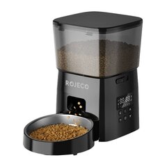 Rojeco 2L Automatic Pet Feeder Button Version цена и информация | Миски, ящики для корма | kaup24.ee