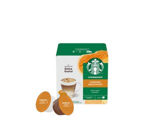 Starbucks Dolce Gusto Caramel Macchiato kohvikapslid, 12 tk hind ja info | Kohv, kakao | kaup24.ee