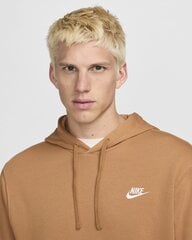 Мужской свитер Nike NSW CLUB HOODIE, коньячно-коричневый цвет цена и информация | Мужские толстовки | kaup24.ee