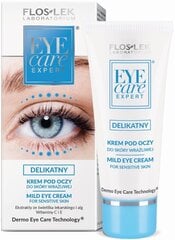 Silmakreem tundlikule nahale Floslek Eye Care Expert 30 ml цена и информация | Сыворотки, кремы для век | kaup24.ee