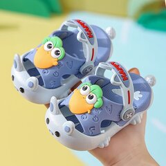 Детские шлепанцы Crocs голубые Happy Carrots CARROTS BLUE цена и информация | Детские тапочки, домашняя обувь | kaup24.ee