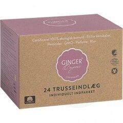 Igapäevased hügieenisidemed Ginger Organic Pantyliners 24 tk цена и информация | Тампоны, гигиенические прокладки для критических дней, ежедневные прокладки | kaup24.ee