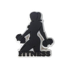Резиновый значок для Crocs Emblem Badge Gym Fitness 464-09 цена и информация | Детские тапочки, домашняя обувь | kaup24.ee