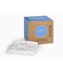 Öised hügieenisidemed Ginger Organic 10 tk hind ja info | Tampoonid, hügieenisidemed, menstruaalanumad | kaup24.ee