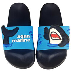 Шлепанцы Shark Flip Flops Navy Blue 24 T2537 BLUE 24 цена и информация | Детские тапочки, домашняя обувь | kaup24.ee