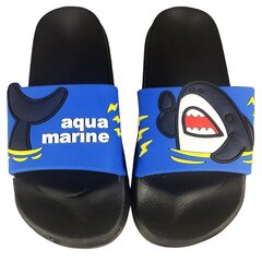 Детские шлепанцы Shark Flip Flops черно-синие T2537 ROYAL цена и информация | Детские тапочки, домашняя обувь | kaup24.ee