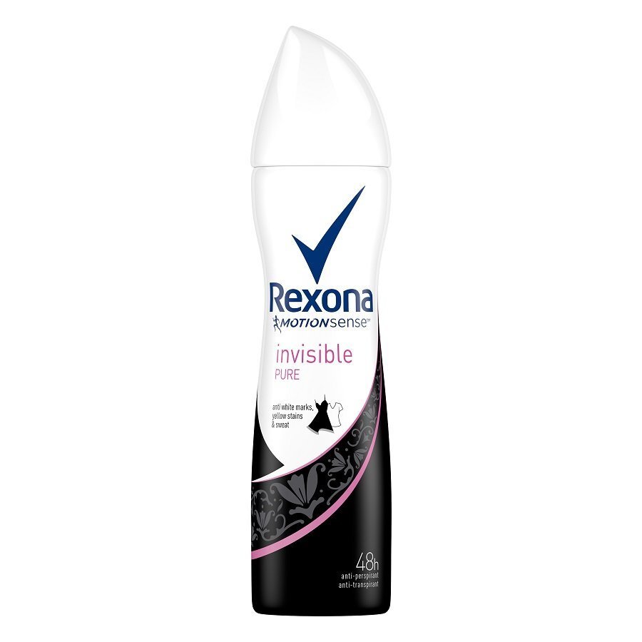 Higistamisvastane spreideodorant Rexona Motion Sense Invisible Pure naistele 150 ml hind ja info | Deodorandid | kaup24.ee