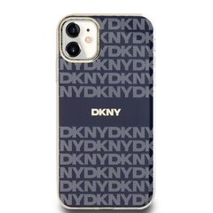 DKNY PC|TPU Repeat Pattern Tonal Stripe Magsafe Case for iPhone 11 Blue цена и информация | Чехлы для телефонов | kaup24.ee