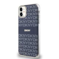 DKNY PC|TPU Repeat Pattern Tonal Stripe Magsafe Case for iPhone 11 Blue цена и информация | Чехлы для телефонов | kaup24.ee