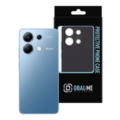 OBAL:ME Matte TPU Cover for Xiaomi Redmi Note 13 4G Black цена и информация | Чехлы для телефонов | kaup24.ee