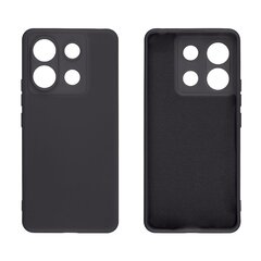 OBAL:ME Matte TPU Cover for Xiaomi Redmi Note 13 Pro 5G Black цена и информация | Чехлы для телефонов | kaup24.ee