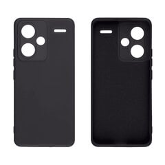 OBAL:ME Matte TPU Cover for Xiaomi Redmi Note 13 Pro+ 5G Black цена и информация | Чехлы для телефонов | kaup24.ee