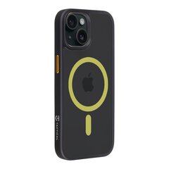 Tactical MagForce Hyperstealth 2.0 Cover for iPhone 15 Black|Yellow цена и информация | Чехлы для телефонов | kaup24.ee