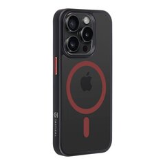 Tactical MagForce Hyperstealth 2.0 Cover for iPhone 15 Pro Black|Red цена и информация | Чехлы для телефонов | kaup24.ee