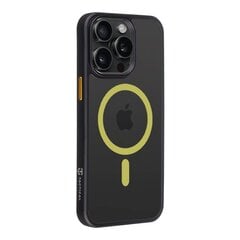 Tactical MagForce Hyperstealth 2.0 Cover for iPhone 15 Pro Max Black|Yellow цена и информация | Чехлы для телефонов | kaup24.ee