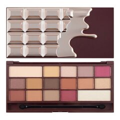 Lauvärvipalett Makeup Revolution Chocolate Elixir 22 g hind ja info | Ripsmetušid, lauvärvid, silmapliiatsid, seerumid | kaup24.ee