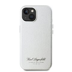 Karl Lagerfeld Grained PU Hotel RSG Case for iPhone 15 Grey цена и информация | Чехлы для телефонов | kaup24.ee