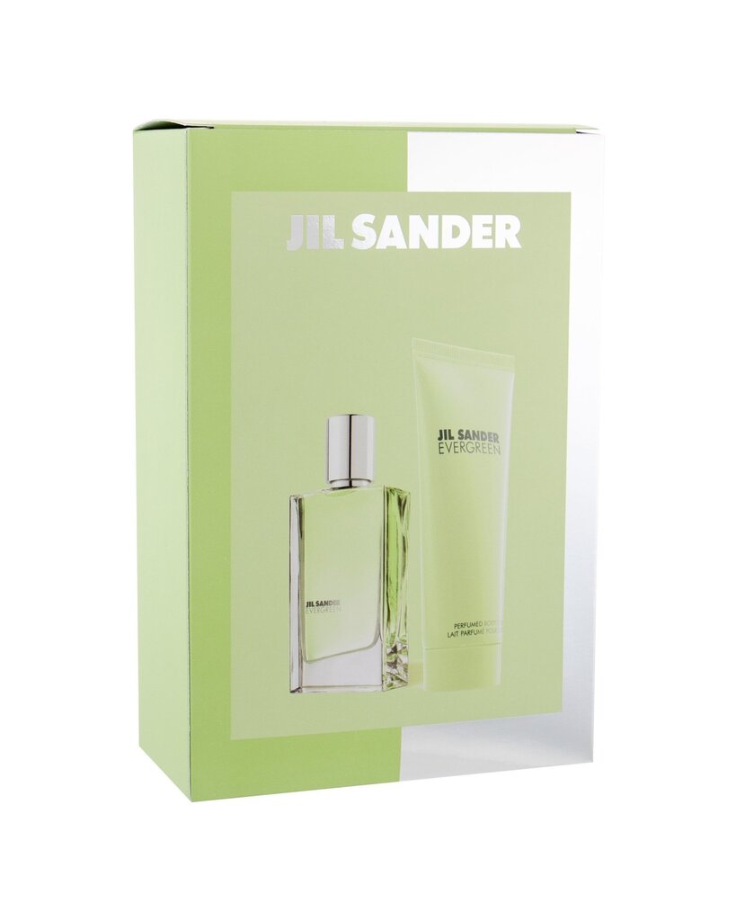 Komplekt Jil Sander Evergreen naistele: EDT 30 ml + ihupiim 75 ml цена и информация | Naiste parfüümid | kaup24.ee