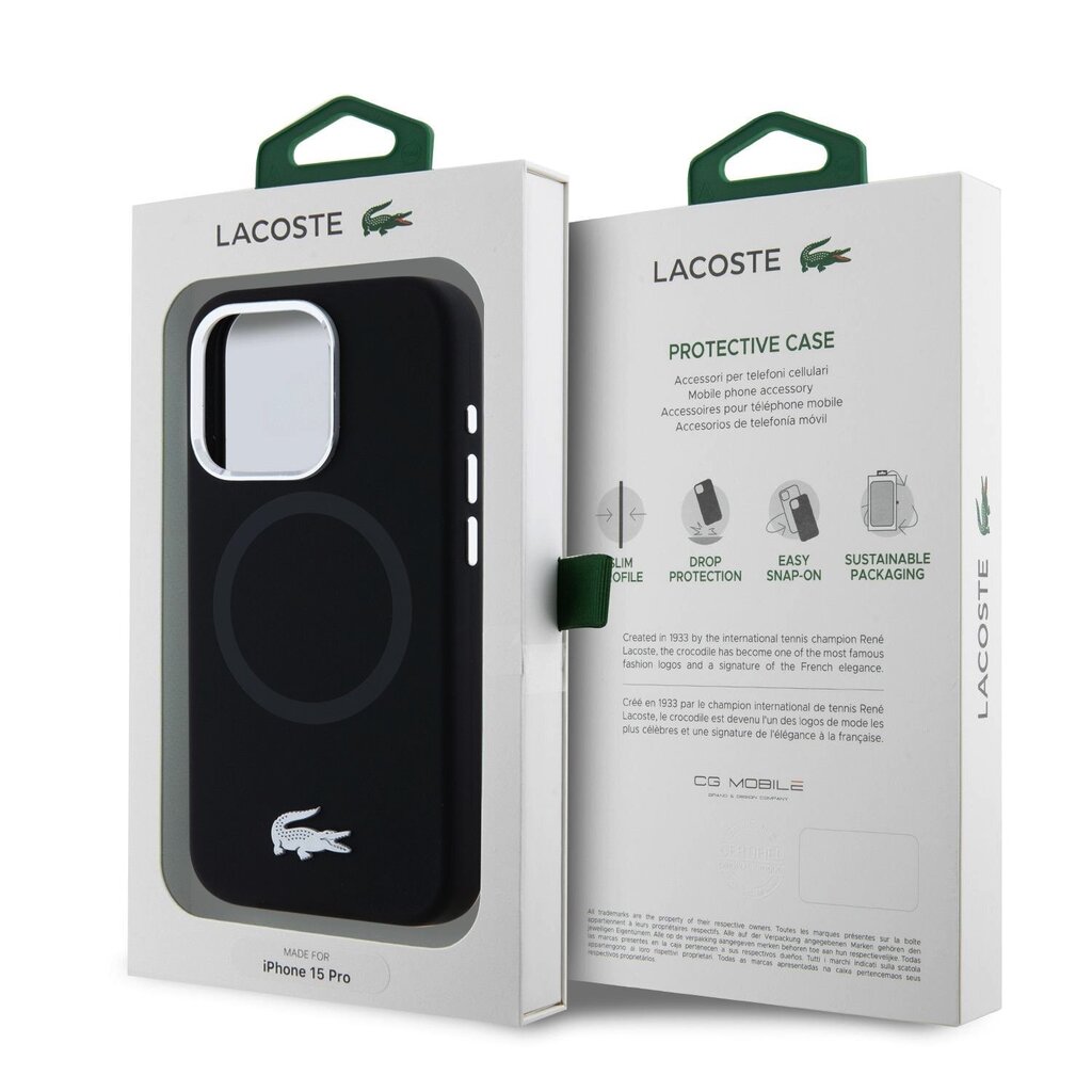 Lacoste Liquid Silicone Mag Case hind ja info | Telefoni kaaned, ümbrised | kaup24.ee