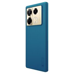 Nillkin Super Frosted Back Cover for Infinix Note 40 Pro+ 5G Peacock Blue цена и информация | Чехлы для телефонов | kaup24.ee