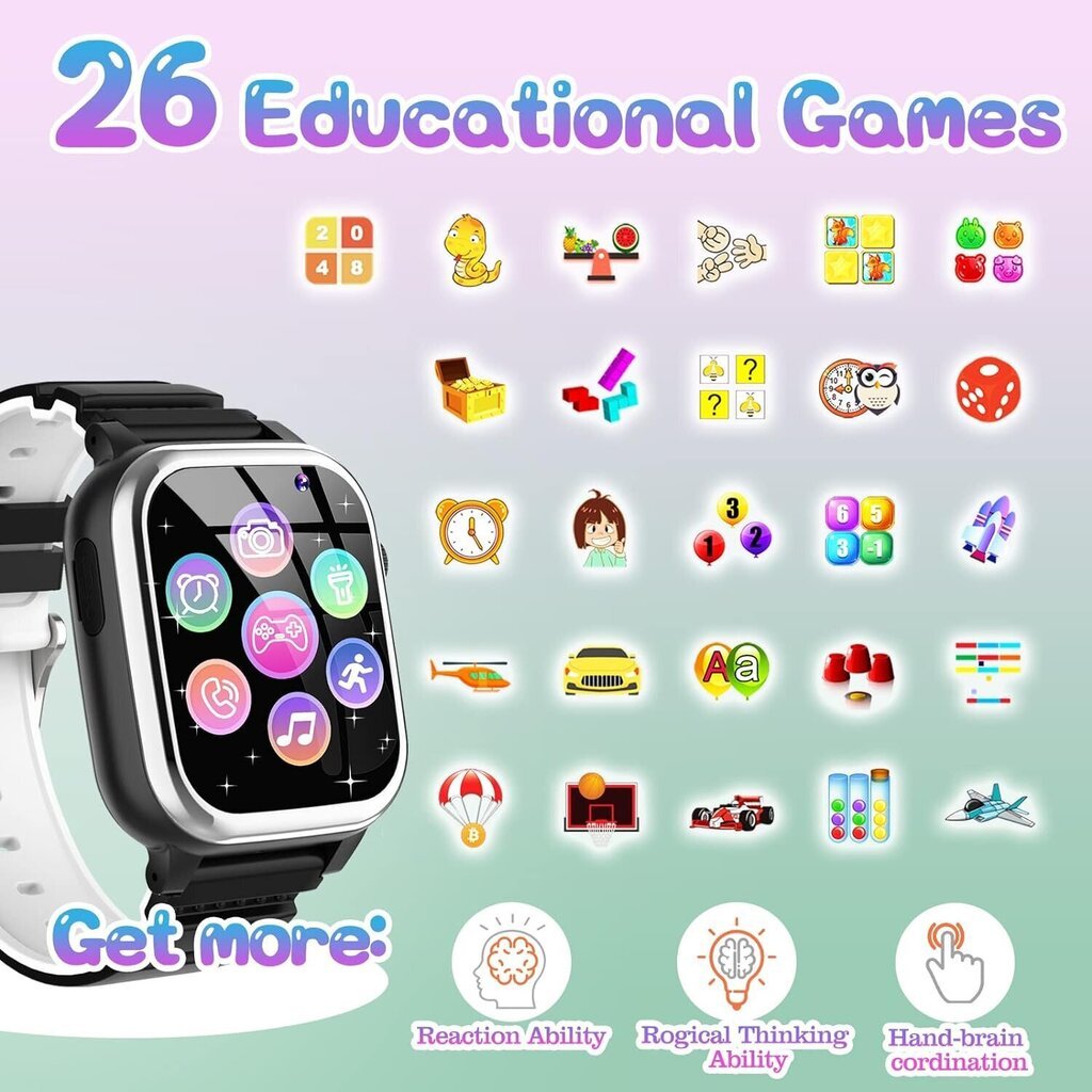 Jubunrer Smartwatch Kids hind ja info | Nutikellad (smartwatch) | kaup24.ee