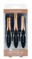 Jumestuspintslite komplekt Brush Works Detail Brush 3 tk цена и информация | Meigipintslid, -käsnad | kaup24.ee