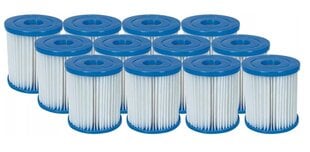 Basseinifilter Bestway 58381, 12tk цена и информация | Химия для бассейнов | kaup24.ee