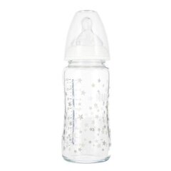 Стеклянная бутылочка Nuk First Choice No Colic, 0-6 мес, 240 мл цена и информация | Бутылочки и аксессуары | kaup24.ee