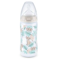 Lutipudel Nuk First Choise Lion King, 6-18 kuu, 300 ml hind ja info | Lutipudelid ja aksessuaarid | kaup24.ee