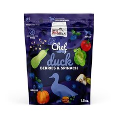 Micha Chef kuivtoit koertele pardi, marjade ja spinatiga, 1,5 kg цена и информация | Сухой корм для собак | kaup24.ee