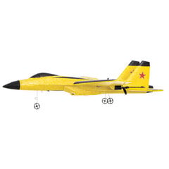 Kaugjuhtimispult Jet, RC SU-35 FX8201, kollane hind ja info | Poiste mänguasjad | kaup24.ee