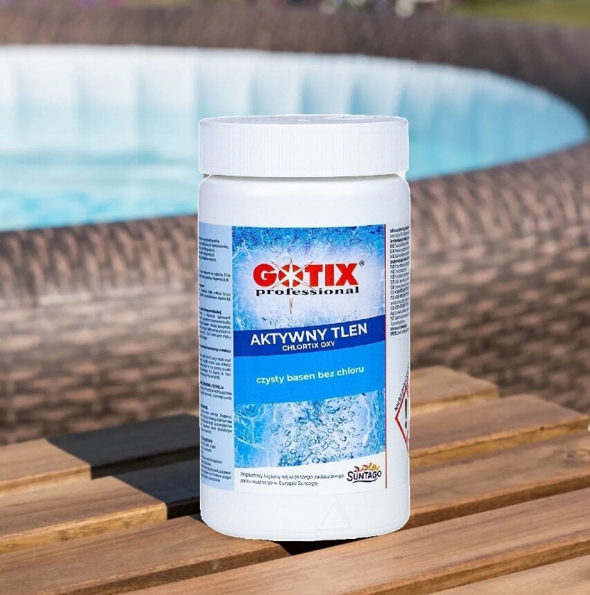 Tabletipuhastusvahend Gotix Professional, 1 kg + Leaflet Gotix hind ja info | Basseini puhastusvahendid | kaup24.ee